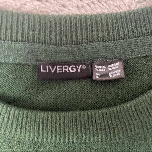 Men’s Holiday Ugly Christmas Sweater Festive‎ Party Work Casual Reindeer Sz XL - Picture 2 of 6